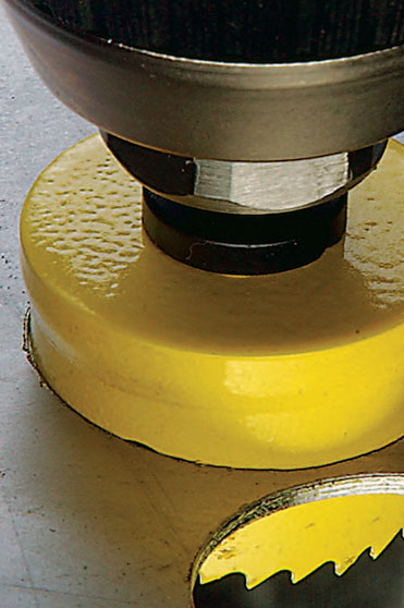 Bimetalna krunska pila za bušenje metala