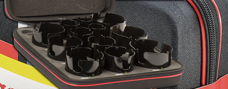 Set karbidnih krunskih pila za drvo, plastiku, gips-karton, keramiku