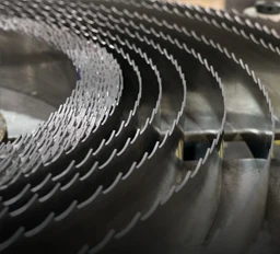 Bimetalni list tračne pile za metal zavaren na mjeru