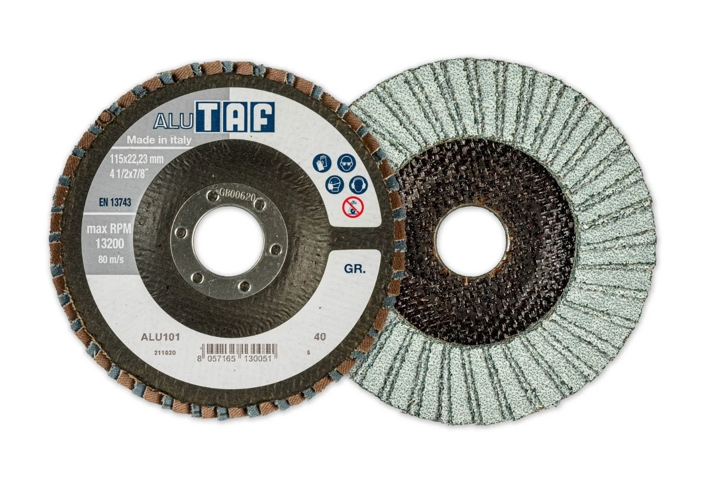 TAF ALUTAF lamelni LBD brusni disk za aluminij