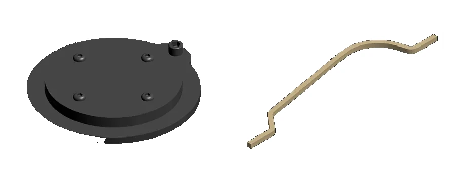 Belly-top luk Ø225 mm za NARGESA stroj