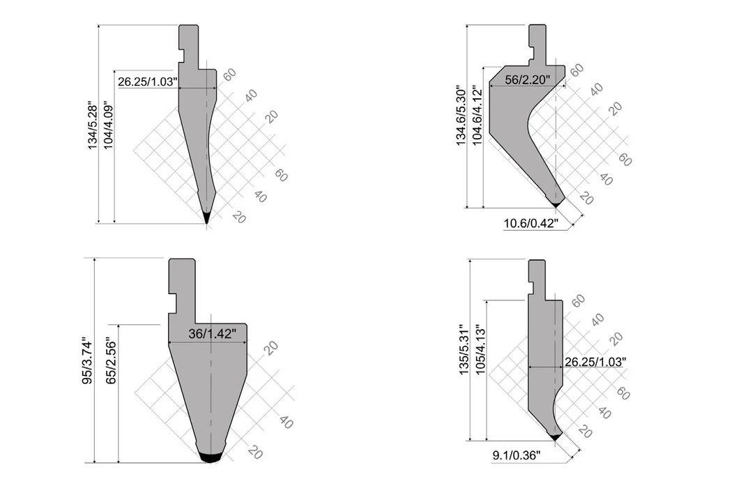 Promecam savijači različitih geometrija za NARGESA PP200CNC